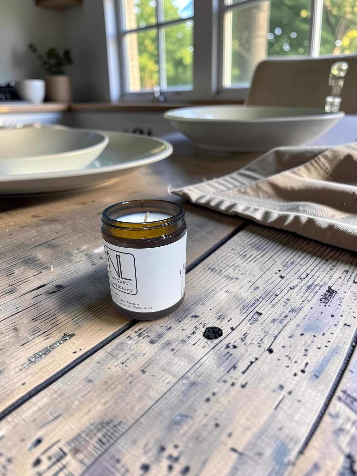 Lavender & Coconut Wax Candle