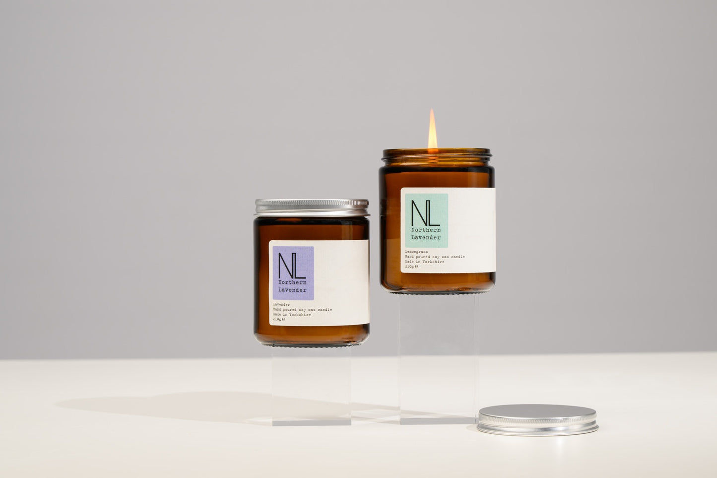 Lavender coconut Wax Candle