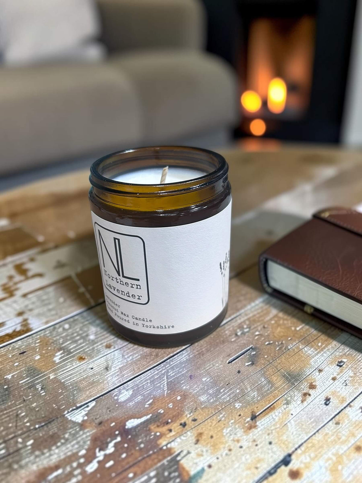 Lavender & Coconut Wax Candle