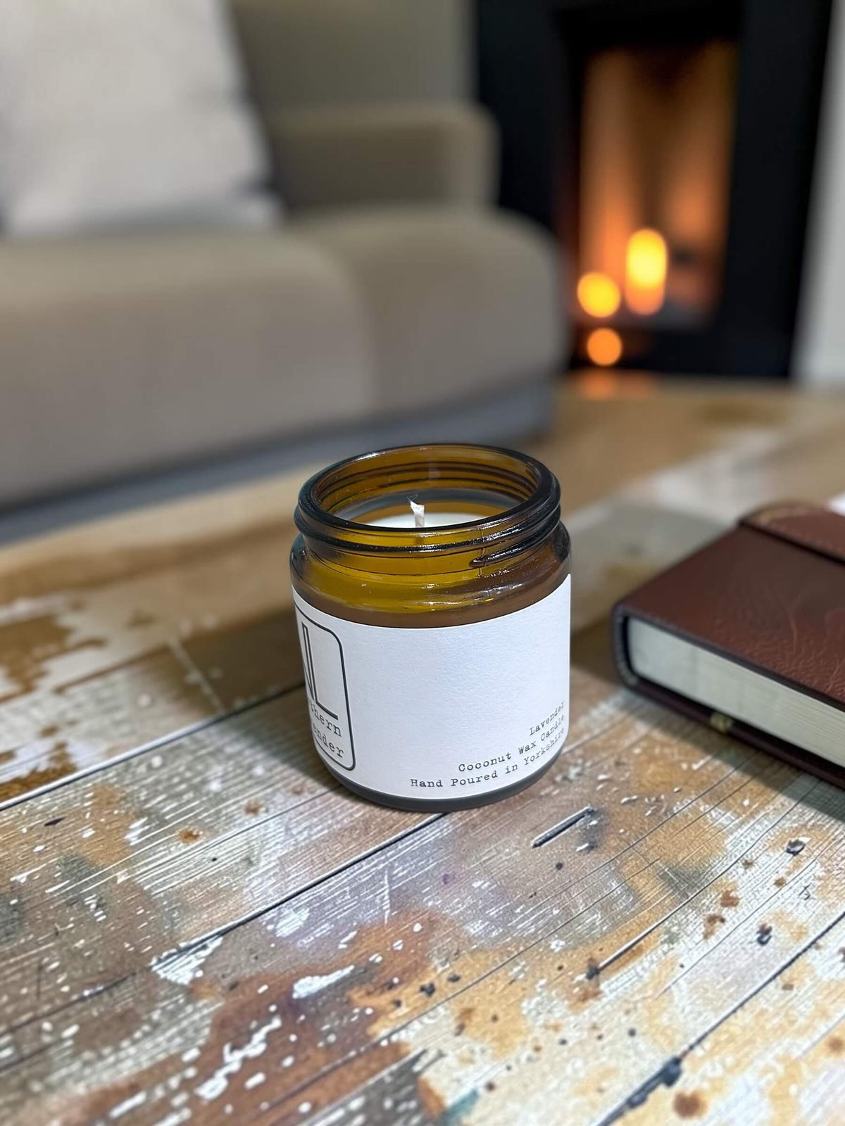Lavender & Coconut Wax Candle