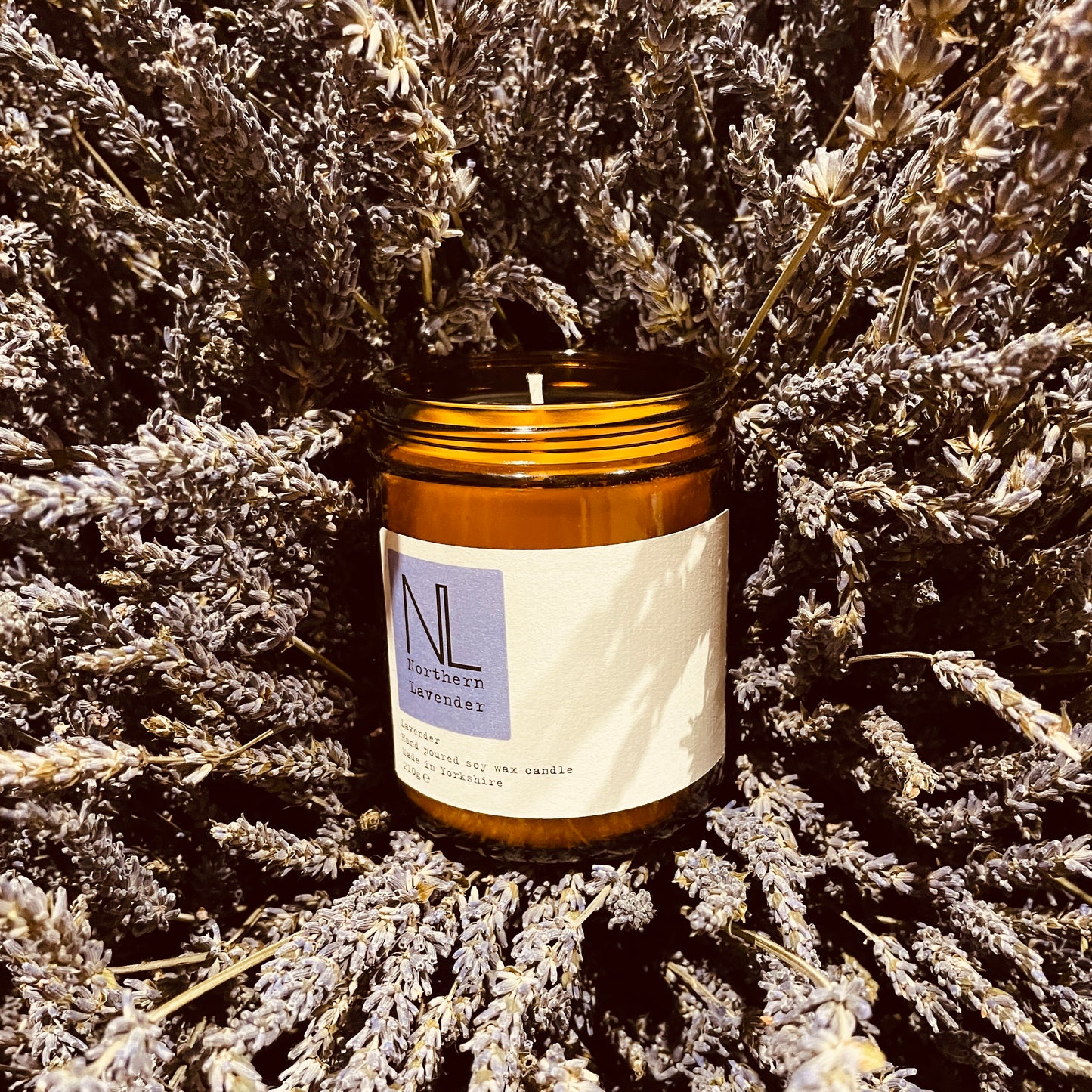 Lavender coconut Wax Candle